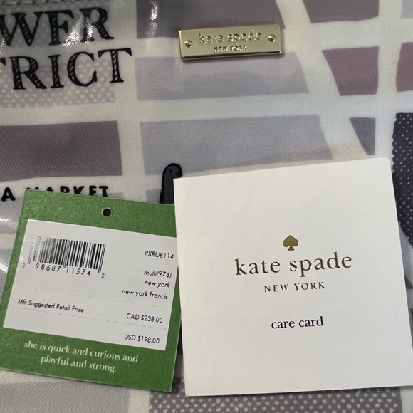 Kate Spade Yellow Taxi Cab New York Francis Tote Bag Shoulder Handbag PXRU8114 - Picture 9 of 16